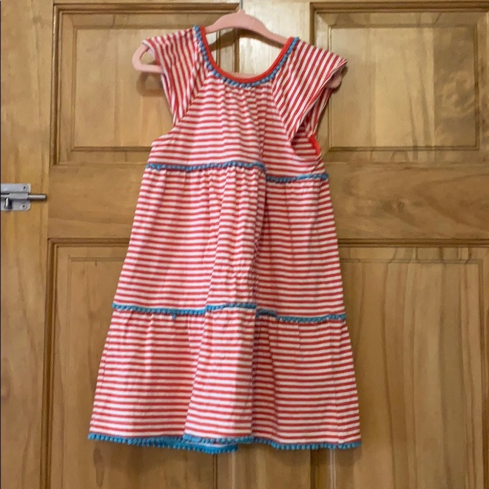 Mini Boden Girls' Flare Dress. Size 2-3T.